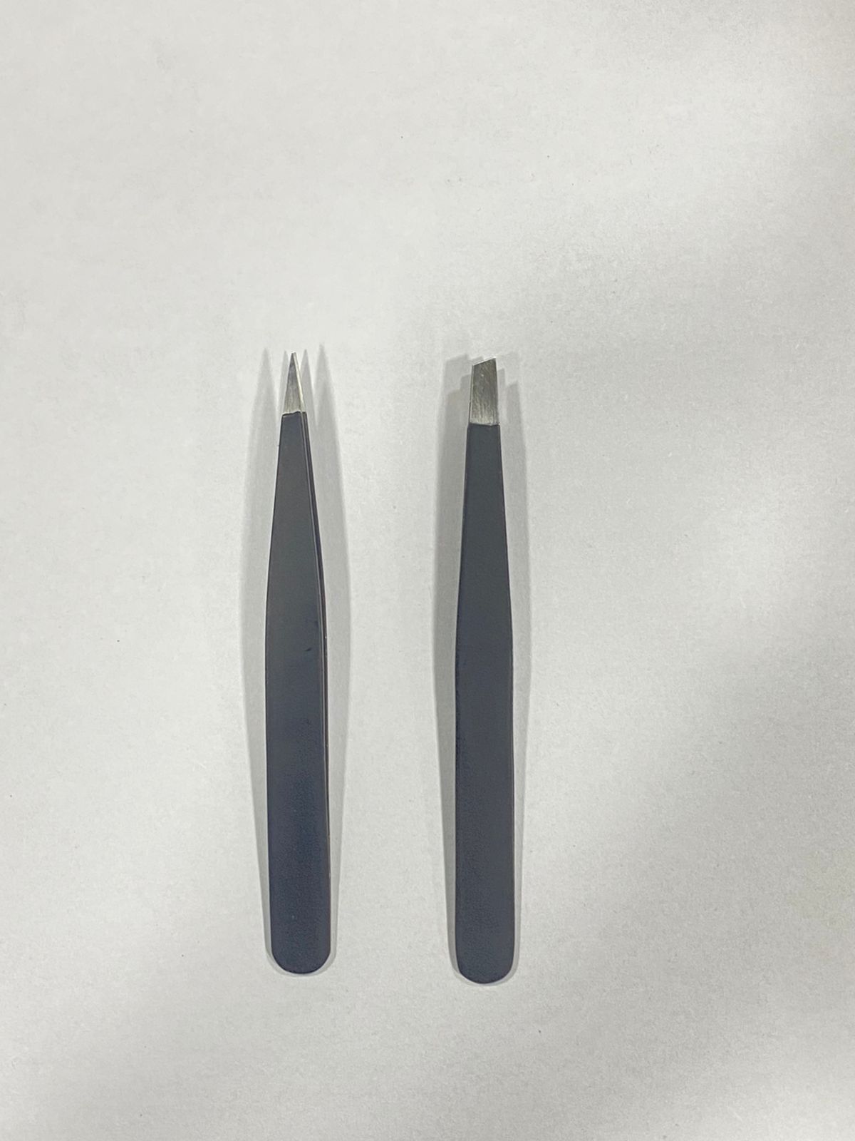 Duo Pack Tweezers Slant and Point Tip